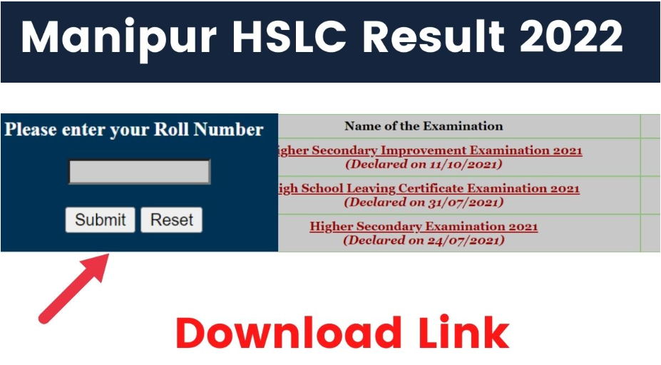 Manipur HSLC Result 2022 - Date, Manipur Board 10th Result @manresults.nic.in