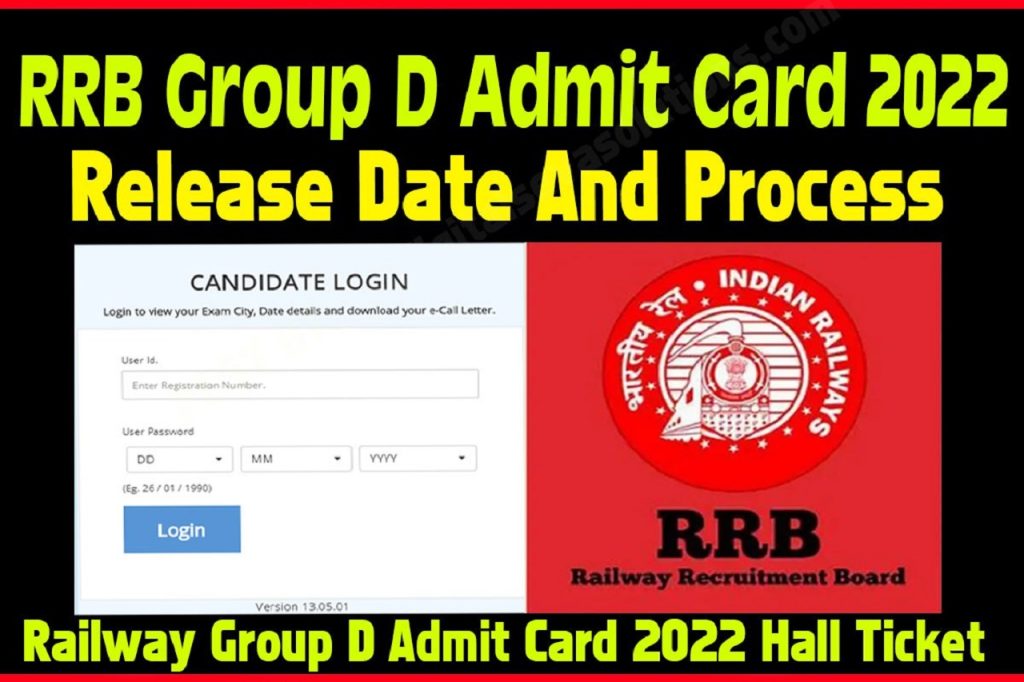 RRB Bilaspur Group D Admit Card 2022 South East Central Railway Group D Exam Date & Hall Ticket Latest Update